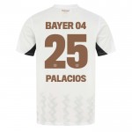 Nogometni Dresovi Bayer 04 Leverkusen Exequiel Palacios 25 Gostujući 2024-25 Kratkih Rukava Nogometni Dresovi Bayer 04 Leverkusen Exequiel Palacios 25 Gostujući 2024-25 Kratkih Rukava
